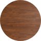 vidaXL Okregly blat do stolika ciemnobrazowy 70x1,5 cm lity dob