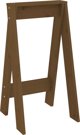 vidaXL Σκαμπό, 2 τεμάχια, Μέλι Καφέ, 40x40x75 cm, Μασίφ Πεύκο