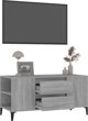 vidaXL Έπιπλο τηλεόρασης, γκρι δρυς Sonoma, 102x44,5x50 εκ.