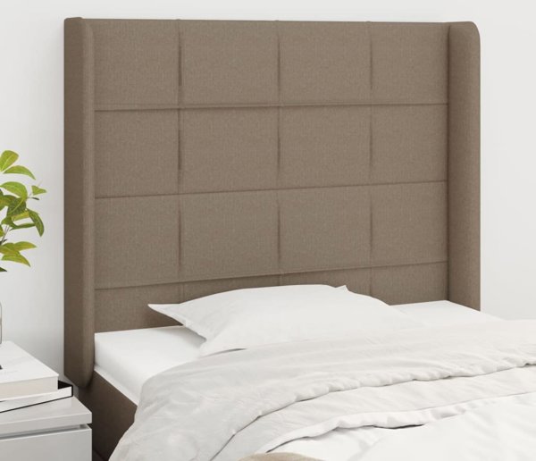vidaXL Κεφαλάρι ουζακ, ταουπ, 83x16x118/128 cm, ύφασμα
