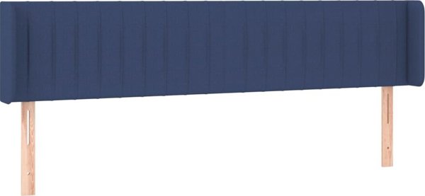 vidaXL Προσκεφαλο uszak μπλε 183x16x78/88 cm υφασμα
