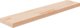 vidaXL Polka, 100x20x4 cm, surowe lite drewno debowe