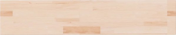 vidaXL Polka, 100x20x4 cm, surowe lite drewno debowe