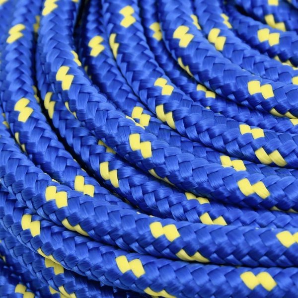 vidaXL Ναυτικό Σχοινί μπλε 8 mm 250 m πολυπροπυλένιο