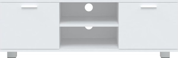 vidaXL Έπιπλο TV, λευκό, 120x40,5x35 cm, από ξύλινο υλικό