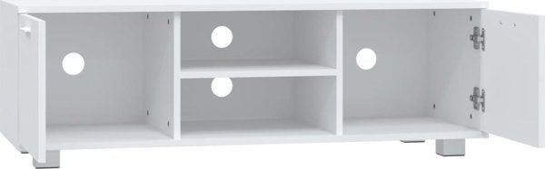 vidaXL Έπιπλο TV, λευκό, 120x40,5x35 cm, από ξύλινο υλικό