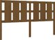 vidaXL Κεφαλάρι κρεβατιού, μελί καφέ, 185,5x4x100 cm, ξύλο πεύκου