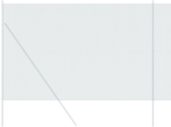 Πράσινη Εξάγωνη Περίφραξη 1.5x100 μ. Χάλυβας vidaXL