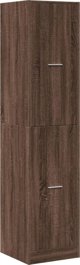 vidaXL Φαρμακευτική Ντουλάπα, Καφέ Δρυς, 40x41x174,5 εκ.