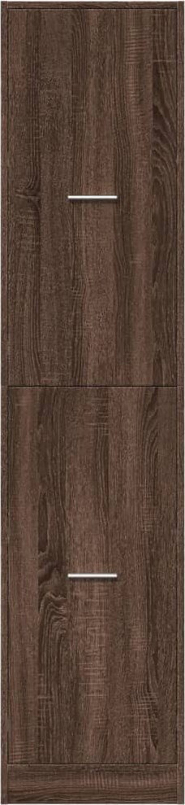 vidaXL Φαρμακευτική Ντουλάπα, Καφέ Δρυς, 40x41x174,5 εκ.