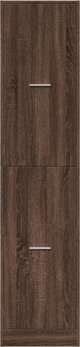 vidaXL Φαρμακευτική Ντουλάπα, Καφέ Δρυς, 40x41x174,5 εκ.