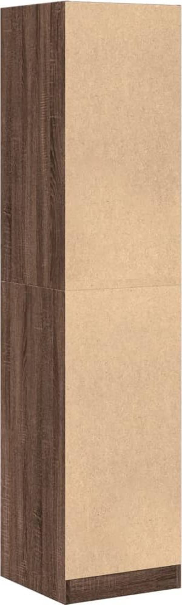vidaXL Φαρμακευτική Ντουλάπα, Καφέ Δρυς, 40x41x174,5 εκ.