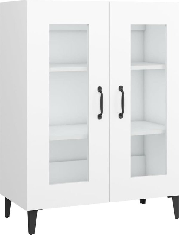vidaXL Ντουλάπι, λευκό, 69,5x34x90 εκ.