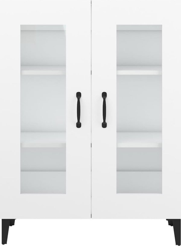 vidaXL Ντουλάπι, λευκό, 69,5x34x90 εκ.