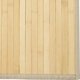 vidaXL Ορθογώνιο χαλί, φυσικό ανοιχτό χρώμα, 60x300 cm, μπαμπού