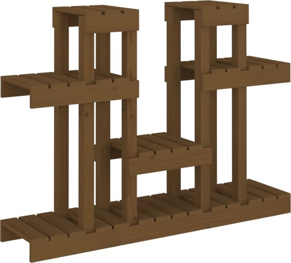 vidaXL Κασπώ, μέλι καφέ, 104,5x25x77,5 cm, μασίφ πεύκο ξύλο