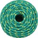 vidaXL Linka zeglarska, zielona, 14 mm, 25 m, polipropylen