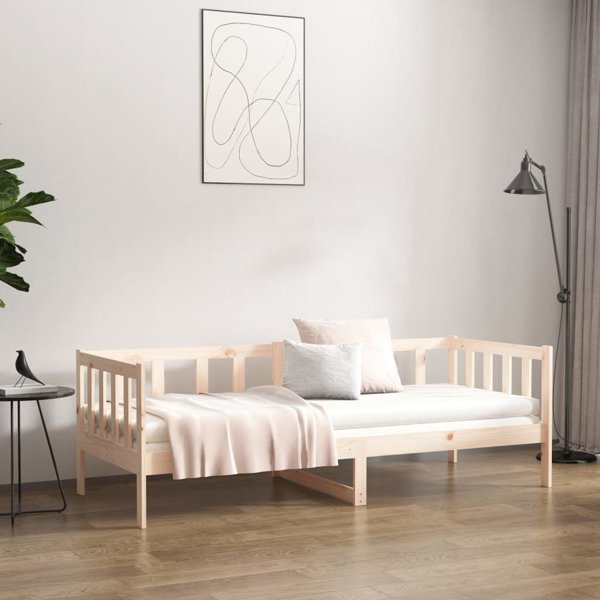 vidaXL Καναπές κρεβάτι, 80x200 cm, μασίφ πεύκο