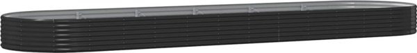vidaXL vidaXL Donica ogrodowa, malowana proszkowo stal, 523x140x36 cm