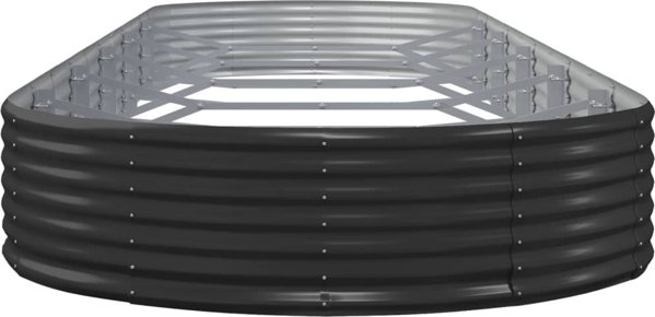 vidaXL vidaXL Donica ogrodowa, malowana proszkowo stal, 523x140x36 cm