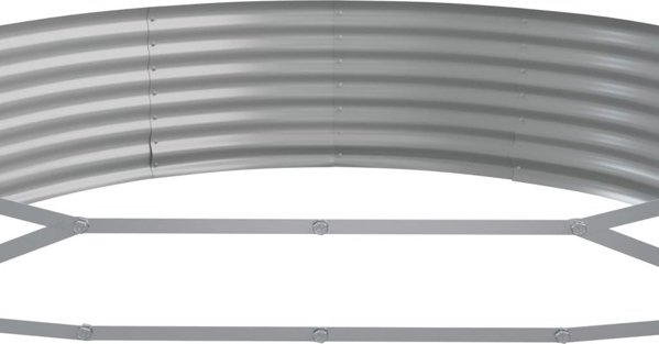 vidaXL vidaXL Donica ogrodowa, malowana proszkowo stal, 523x140x36 cm