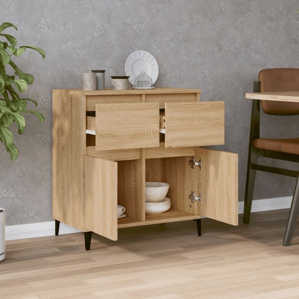 vidaXL Κομότα σε δρυς Sonoma, 60x35x70 εκ., από συνθετικό ξύλο
