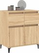 vidaXL Κομότα σε δρυς Sonoma, 60x35x70 εκ., από συνθετικό ξύλο