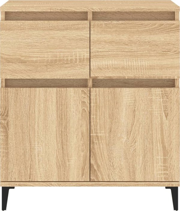 vidaXL Κομότα σε δρυς Sonoma, 60x35x70 εκ., από συνθετικό ξύλο