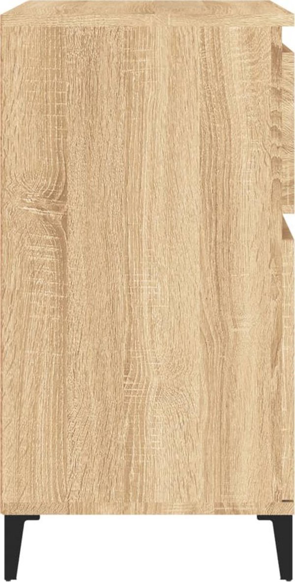 vidaXL Κομότα σε δρυς Sonoma, 60x35x70 εκ., από συνθετικό ξύλο