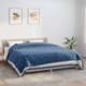 vidaXL Βαρυφορτωμένο κενόμαντο, μπλε, 220x260 cm, 11 kg, ύφασμα