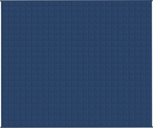 vidaXL Βαρυφορτωμένο κενόμαντο, μπλε, 220x260 cm, 11 kg, ύφασμα