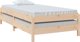 vidaXL Κρεβάτι στοιβαζόμενο από πεύκο 90x190 cm