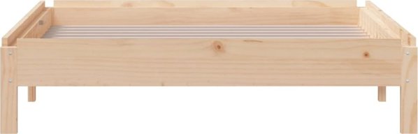 vidaXL Κρεβάτι στοιβαζόμενο από πεύκο 90x190 cm