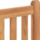 vidaXL Σετ 4 τεμαχίων επίπλων κήπου, από συμπαγές ξύλο τεκ