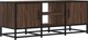 vidaXL Έπιπλο τηλεόρασης, καφέ δρυς, 100x35x41 εκ