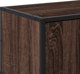 vidaXL Έπιπλο τηλεόρασης, καφέ δρυς, 100x35x41 εκ