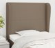 vidaXL Κεφαλάρι uszak, taupe, 93x23x118/128 cm, ύφασμα
