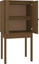 vidaXL Μπουφές, καφέ μέλι, 60x40x120 εκ, από μασίφ πεύκο
