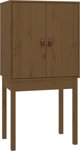vidaXL Μπουφές, καφέ μέλι, 60x40x120 εκ, από μασίφ πεύκο