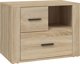 vidaXL Szafka nocna, dab sonoma, 60x36x45 cm, material drewnopochodny