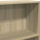 vidaXL Regal, dab sonoma, 80x24x176 cm, material drewnopochodny