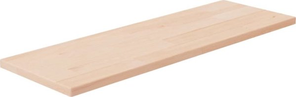 vidaXL Ράφι, 60x20x1,5 εκ., ακατέργαστο συμπαγές δρύινο ξύλο