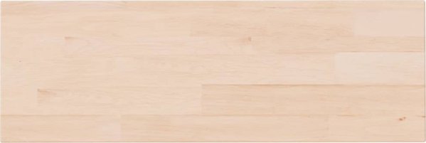 vidaXL Ράφι, 60x20x1,5 εκ., ακατέργαστο συμπαγές δρύινο ξύλο