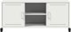 vidaXL Έπιπλο RTV, λευκό, 100,5x39x43,5 εκ., από χάλυβα
