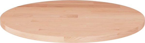 vidaXL Στρογγυλή επιφάνεια τραπεζιού, 50x1,5 cm, από ακατέργαστο ξύλο δρυός