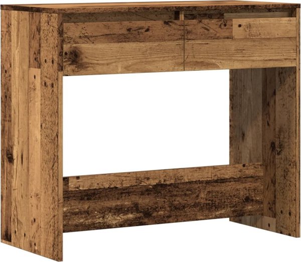 vidaXL vidaXL Stolik konsolowy, stare drewno, 89x41x76,5 cm