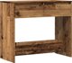 vidaXL vidaXL Stolik konsolowy, stare drewno, 89x41x76,5 cm