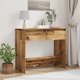 vidaXL vidaXL Stolik konsolowy, stare drewno, 89x41x76,5 cm