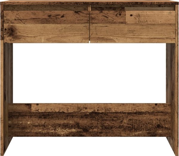 vidaXL vidaXL Stolik konsolowy, stare drewno, 89x41x76,5 cm