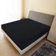 vidaXL Σεντόνια ζέρσεϊ 2 τεμ. μαύρα 160x200 cm βαμβακερά